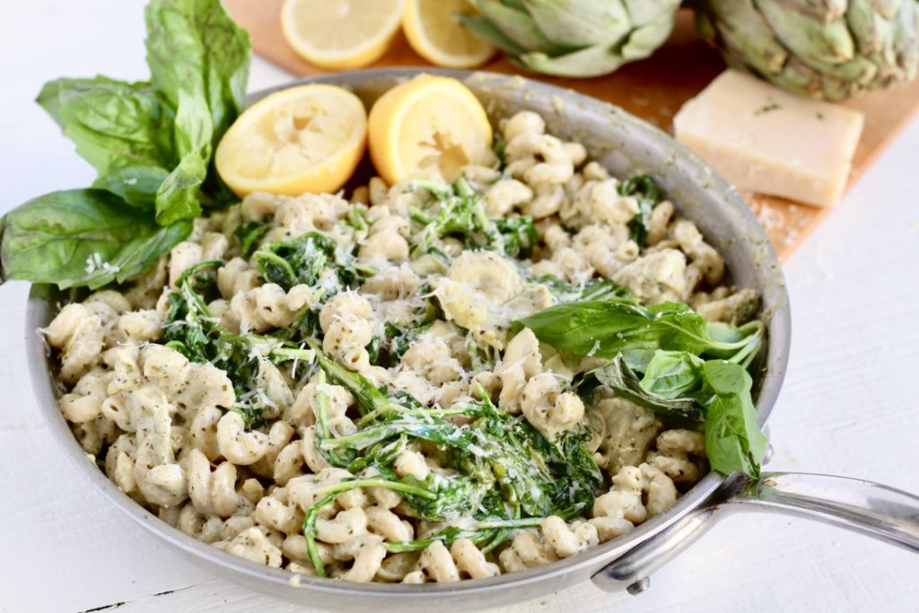 Chickpea Pasta with Lemony