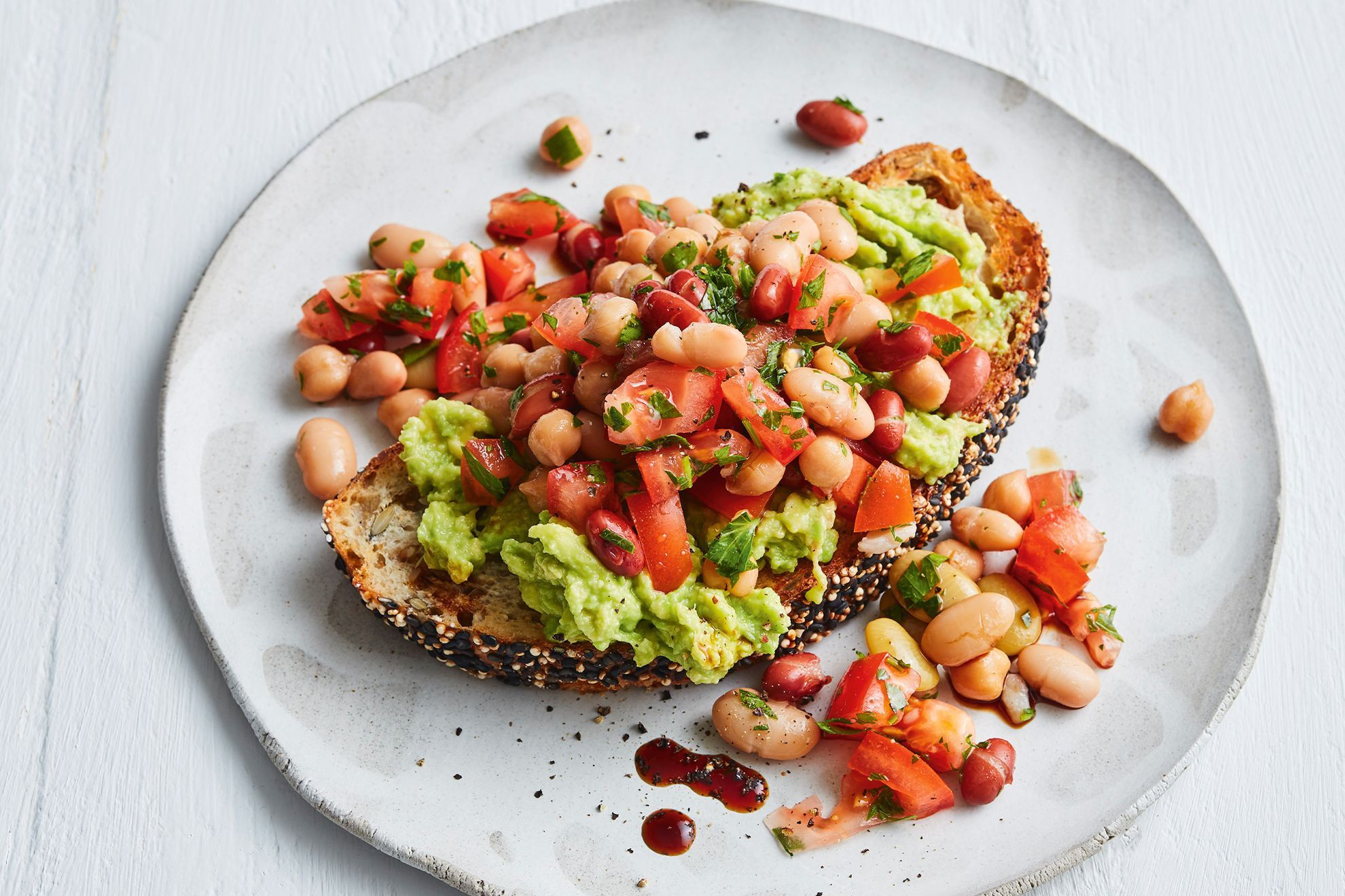 White Bean & Avocado Toast